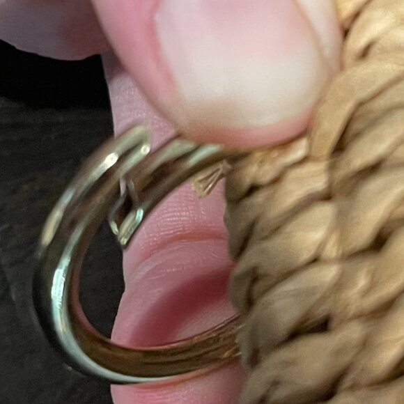 Straw Drawstring Mini Bucket Handbag - Picture 2 of 7